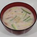 ゆ→ちむ❦180SX's cooksnap of when they made 食べるスープ『トマトの豆乳冷や汁』.