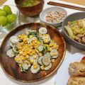 みぃぃちゃま's cooksnap of when they made 混ぜるだけ簡単！きゅうりのコーンサラダ.