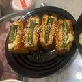 とんかつさん's cooksnap of when they made 大葉チーズの厚揚げ照り照りサンド.