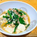 ちーまぐ's cooksnap of when they made スタミナ満点！ニラ玉 肉豆腐.