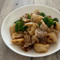 まくのうち's cooksnap of when they made 鶏と蓮根のめんつゆ炒め.