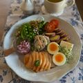 たべものにっき　tabemono's cooksnap of when they made レンコンサラダ.