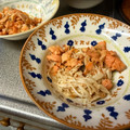 月✳Iris's cooksnap of when they made 鮭はらすとえのきのバターソテー.