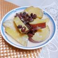 めみたん☆'s cooksnap of when they made さつまいも&小豆の豆乳煮☆.