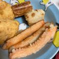 yunatan1211's cooksnap of when they made カニカマの天ぷら.