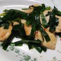 ともこキッチン's cooksnap of when they made 鶏ささみとニラのピリ辛豆板醤炒め.