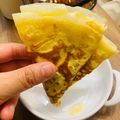 はるちゃん310♪'s cooksnap of when they made 薄くてカリカリ派の人のクレープ生地.