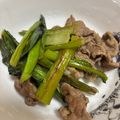 ヒヨコマメ☆'s cooksnap of when they made 小松菜と牛肉炒め.