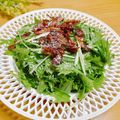 ルパンのかあさん☆彡's cooksnap of when they made 水菜とベーコンのシャキっとサラダ.