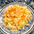 悠LOVE航's cooksnap of when they made レンジで♬きゃべつとえのきのナムル.