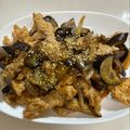 hirosabumi's cooksnap of when they made 簡単節約☆豚こまと茄子のオイスター炒め。.