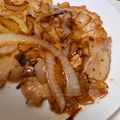 ヨシヨッシー's cooksnap of when they made 焼きに一工夫！豚の生姜焼き🎵.