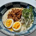 美味しい物ハンター's cooksnap of when they made そうめんde簡単冷やしごま豆乳坦々麺.