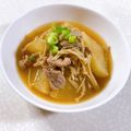 みぽぽ37's cooksnap of when they made 豚バラ大根【エノキ入り】.