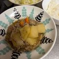 月✳Iris's cooksnap of when they made 我が家の定番！ミンチじゃが（肉じゃが）.