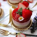 ♪しんちんぐ～♪'s cooksnap of when they made いちごムースとレアチーズケーキ.