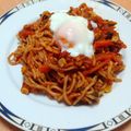 ちかﾁｬﾝ☆'s cooksnap of when they made 簡単⭐ナポリタン⭐in炊飯器 パスタ⭐.