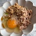 yu🐓's cooksnap of when they made ♡アレンジ納豆♡とろ〜りたまごのツナ納豆.