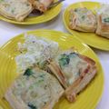 ☆★ケイト★☆'s cooksnap of when they made 冷凍パイシートでお手軽エビグラタンパイ.
