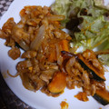 こざざざざ's cooksnap of when they made かぼちゃと豚バラと玉ねぎの甘辛炒め.