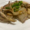 にゃつめ〜's cooksnap of when they made ✿きのこと長芋のほっこり♡バター醤油✿.