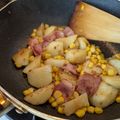 ミセスＡ's cooksnap of when they made 新じゃがベーコンとコーンのバター醤油炒め.
