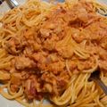 ヨシヨッシー's cooksnap of when they made 蟹缶で作る、生クリームトマトパスタ.