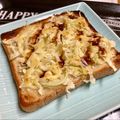 卯月のうさぎ２０１４'s cooksnap of when they made キャベツ♡トースト♪.