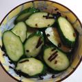 ミロ9607's cooksnap of when they made きゅうり（orかぶ）塩昆布の漬物.