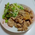 クック9YDRCY☆'s cooksnap of when they made ☆しょうが焼き☆.