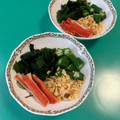 クックあさみちゃん's cooksnap of when they made 簡単＊揚げ玉入りの和え物.