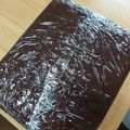 kame09's cooksnap of when they made チョコ折込みシート （パン用）.