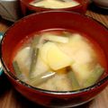 ひっこ's cooksnap of when they made わらびとじゃがいもの味噌汁.