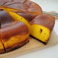 er♪'s cooksnap of when they made ハロウィン♡簡単濃厚かぼちゃチーズケーキ.