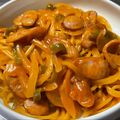 ★なみ☆'s cooksnap of when they made ワンポットパスタ☆ナポリタン。.