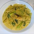 ふふふふふぅ～'s cooksnap of when they made 銀鮭と青梗菜のカレーミルク煮.
