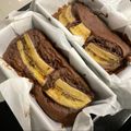 SHIHOXX's cooksnap of when they made 焼くまで5分！バナナショコラケーキ♪.