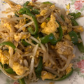すずらん♪'s cooksnap of when they made もやしとピーマンと卵のオイスター炒め.