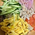 ムーヒツジ's cooksnap of when they made ☆冷やし中華☆.