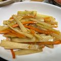 yaojun's cooksnap of when they made 春の香り！ウドのキンピラ❀.