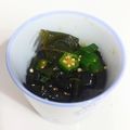 ぺんちゃま's cooksnap of when they made 簡単おくらとわかめの中華和え.