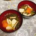 みぽぽ37's cooksnap of when they made 豆腐と水菜のとろっと生姜スープ.
