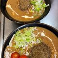 にこちゃんち's cooksnap of when they made 丸亀期間限定！冷しトマたまカレーうどん♪.
