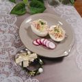 クックHG9V8Y☆'s cooksnap of when they made ゆで卵にカニカマとチーズ.