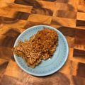 メープルライフ's cooksnap of when they made 中まで味しっかり！『冷凍焼きおにぎり』.
