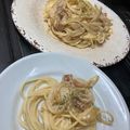れもれもさーちゃん❕'s cooksnap of when they made たっぷり生クリーム＆全卵のカルボナーラ.