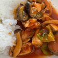 あたむ❤189's cooksnap of when they made ＊鶏肉のトマト煮込み(和風ラタトゥイユ).