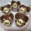 crr611's cooksnap of when they made 簡単クマさんカップケーキ.
