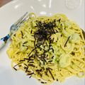 rui_and3's cooksnap of when they made アボカド♪和風クリームパスタ♪.