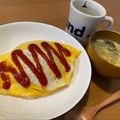 もも's cooksnap of when they made オムライスのきれいな包み方♪失敗なし♪.